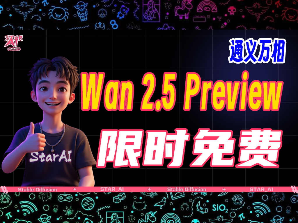 阿里通义万相Wan2.5震撼发布！免费体验